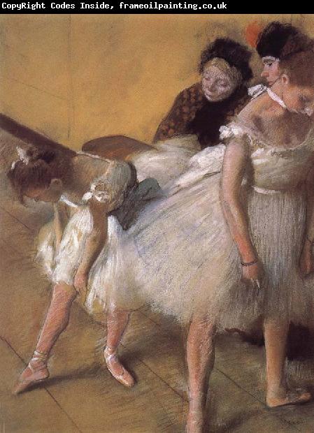 Edgar Degas Dance practising